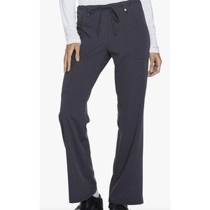 Dickies Women's Xtreme Stretch Fit Drawstring Flare Leg Pant XS Tall Pewter